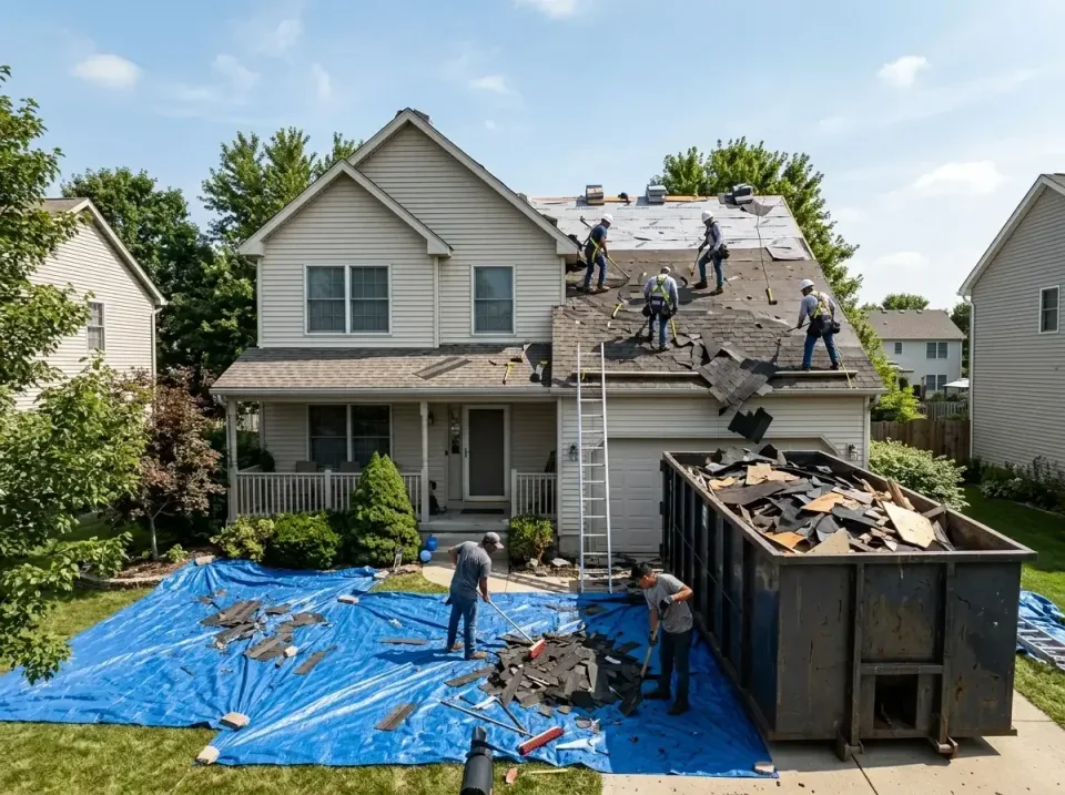 roof-replacement-debris-remova-004 — frequently asked questions, Cheapest Dumpster Rentals in Wimberley, TX